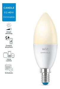 Bec LED dimabil C37 E14/4,9W/230V 2700K CRI 90 Wi-Fi WiZ