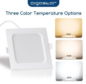 Aigostar - Corp de iluminat LED încastrat 6W/230V 4000K 12x12 cm alb