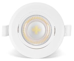 Aigostar - Set 3x spot LED încastrat LED/5W/230V 6500K pr. 8,5 cm alb