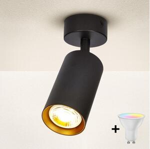 Brilagi - Spot LED dimabil SELE 1xGU10/4,8W/230V negru/auriu