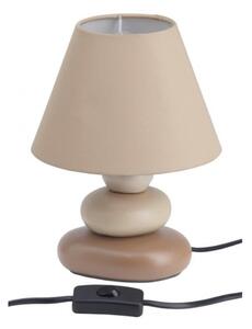 Lampă de masă Brilliant PAOLO 1xE14/40W/230V ceramică/bej