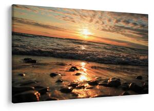 Tablou - Apus de soare, ocean (90x60 cm)