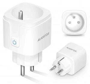 Aligator WAL001 - Priză inteligentă 3680 W / 230 V / Tip E / 16 A / Wi-Fi Tuya