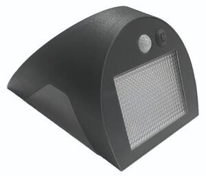 Lampă solară de perete LED cu senzor LED/3W/3,7V 1200 mAh IP54 antracit