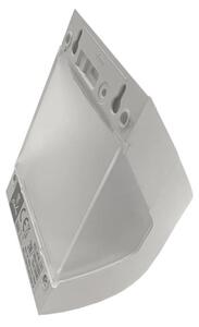 Aplica solară de perete cu senzor, LED, 3W, 3,7V, 1200 mAh, IP54, alb