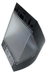 Lampă de perete solară LED cu senzor, 3 W, 3,7 V, 1200 mAh, IP54, negru