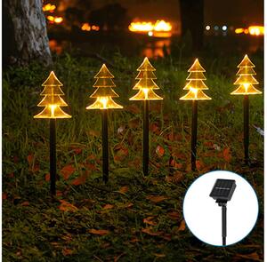 Corp de iluminat LED solar de Crăciun Aigostar LED/0,054W/1,2V 1m IP65 alb cald