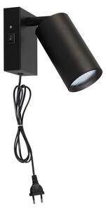 Aplica de perete Solight WO3002-B CELE, 1x GU10/30 W/230 V, neagră