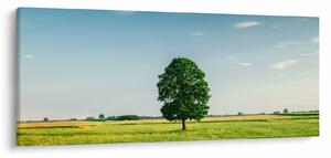 Tablou - Copac în luncă (120x50 cm)