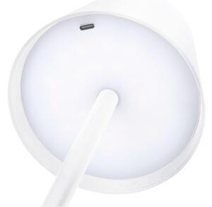Solight WO69-W - Lampă de birou LED LUCCA, reîncărcabilă, cu control tactil și dimmer, 3,7V 2000 mAh, albă
