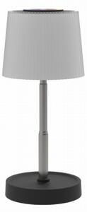 Lampă de masă reîncărcabilă pentru exterior, LED RGBW cu reglare a intensității, 2W/5V, IP44, 1200 mAh, gri