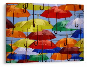 Tablou - Umbrele colorate (70x50 cm)