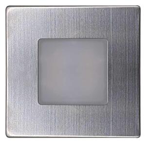 Corp de iluminat LED pentru scări de exterior LED/1,7W/230V 3000/4000/6000K IP54 crom