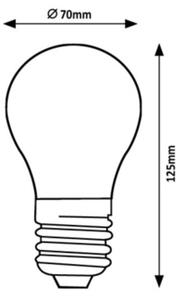 Rabalux 79202 - Bec LED filament A70 E27/18W/230V 3000K