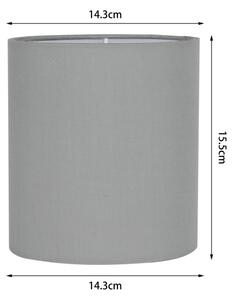 Brilagi NUBILA Lampă LED de perete flexibilă 1xE27/25W/230V + LED/3W, alb/gri deschis