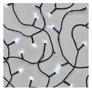 Ghirlandă LED de exterior 3,3 m, 40 LED, alimentare 3xAA, IP44, alb rece