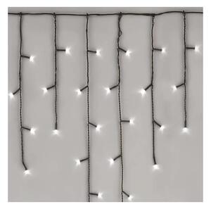 Ghirlandă LED pentru exterior, 100 LED, 2,5 x 0,9 m, IP44, alb rece