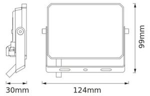 Osram - Proiector LED FLOODLIGHT LED/20W/230V 3000K IP65