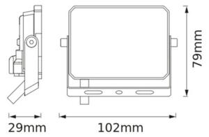 Osram - Proiector LED FLOODLIGHT 10W, 230V, 6500K, IP65