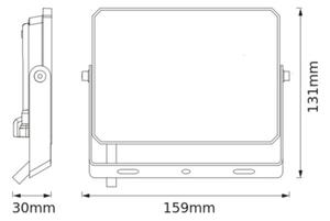 Osram - Proiector LED exterior 30W, 230V, 4000K, IP65