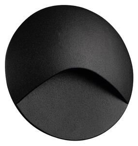 Kanlux 39121 - Aplica LED EXIN pentru scări, LED/2,5W/230V, 3000K, IP65, negru, rotund