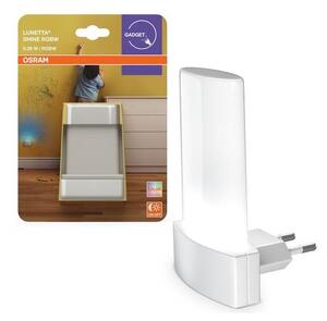 Osram - Lampă de veghe LED RGBW cu senzor LUNETTA LED/0,28W/230V