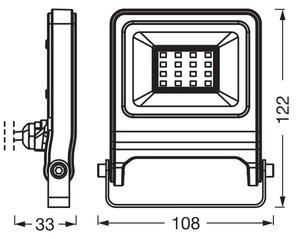 Osram - Proiector LED ENDURA LED/10W/230V 4000K IP65