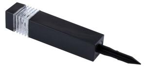 Lampă solară LED MARTIN, 1,2 V, 150 mAh, IP44, neagră