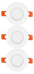 Osram - Set 3x spoturi LED încastrate SLIM, 4,5W, 230V