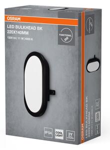 Osram - Aplică LED de exterior BULKHEAD, 11W, 230V, IP54, negru