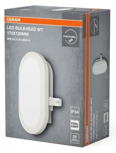 Osram - Aplica LED de exterior BULKHEAD LED/6W/230V IP54 albă