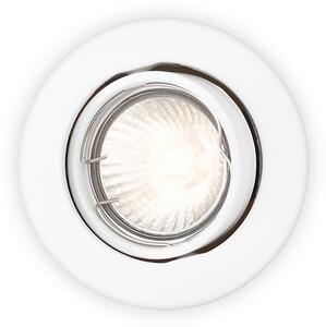 SET 3x plafonieră încastrată 1xGU10/50W/230V Philips 59240/31/E7