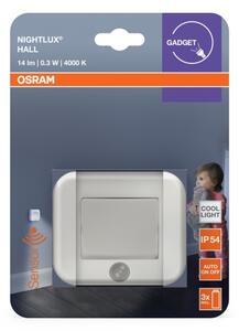 Osram - NIGHTLUX Lampă de veghe LED cu senzor, 0,3 W, 3x AAA, IP54