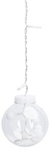 Aigostar - Ghirlandă LED de Crăciun pentru exterior 120xLED/6W/230V/8 funcții 3x0,6m IP44 alb rece + telecomandă