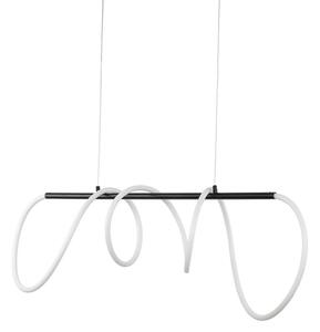 Lustră LED pe cablu FLEXI LED/45W/230V 4000K, negru