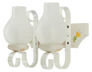 Brilagi - Aplica de perete QUEEN 2xE14/40W/230V fag/crem