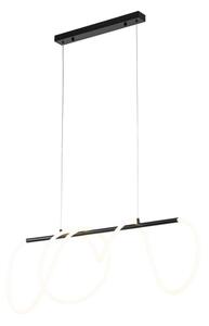 Lustră LED pe cablu FLEXI LED/45W/230V 4000K, negru