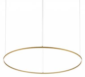 Ideal Lux - Lustră suspendată pe cablu ORACLE SLIM LED/37W/230V 3000K diam. 70 cm auriu