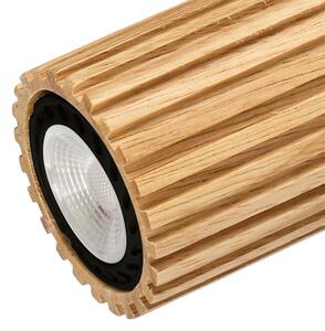 Brilagi - Spot MODERN WOOD 2xGU10/8W/230V, lemn/negru