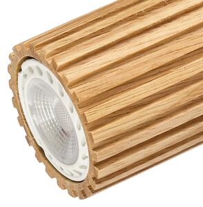 Brilagi - Plafonieră MODERN WOOD cu 3 spoturi, GU10/8W/230V, lemn/alb