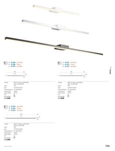 Redo 01-3273 - Aplica LED pentru oglindă de baie ASTON LED/18W/230V IP44 negru