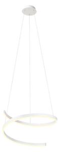 Redo 01-4013 - Pendul LED reglabil pe cablu SCROLL LED/38W/230V, alb