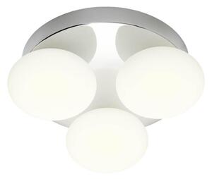 Redo 01-4306 - Plafonieră LED pentru baie OVUM, 3 x 5 W, 230 V, IP44, crom