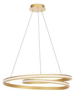 Redo 01-4364 - Lustră LED dimabilă TORSION pe cablu, 60W/230V, auriu