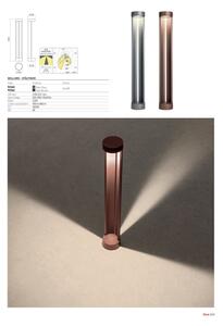 Redo 90365 - Lampă de exterior ZEUS LED/11,5W/230V 3000K 75 cm IP54 antracit