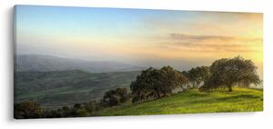 Tablou - Privire de pe deal (120x50 cm)