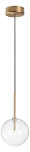 Lustră LED pe cablu Ideal Lux EQUINOXE 1xG4/2W/230V auriu