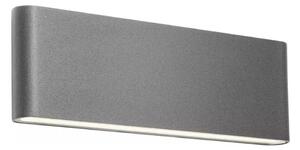 Redo 90452 - Aplica LED de exterior KLIPPE, 24W/230V, IP54, antracit