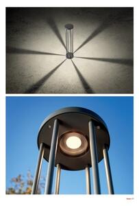 Redo 90578 - Lampă LED de exterior KALEN, 8 W, 230 V, 3000 K, 50 cm, IP65, antracit