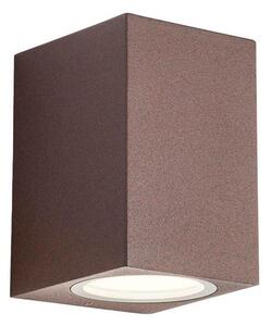 Redo 90528 - Aplica de perete LED pentru exterior BRIO, 6W, 230V, 3000K, IP54, maro